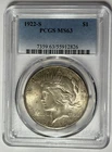 1922 S PEACE DOLLAR PCGS MS 63