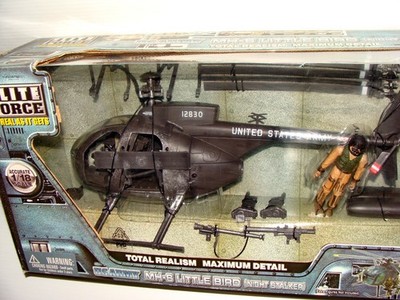 1:18 BBI Elite Force U.S Army MH-6 Little Bird Night Stalker