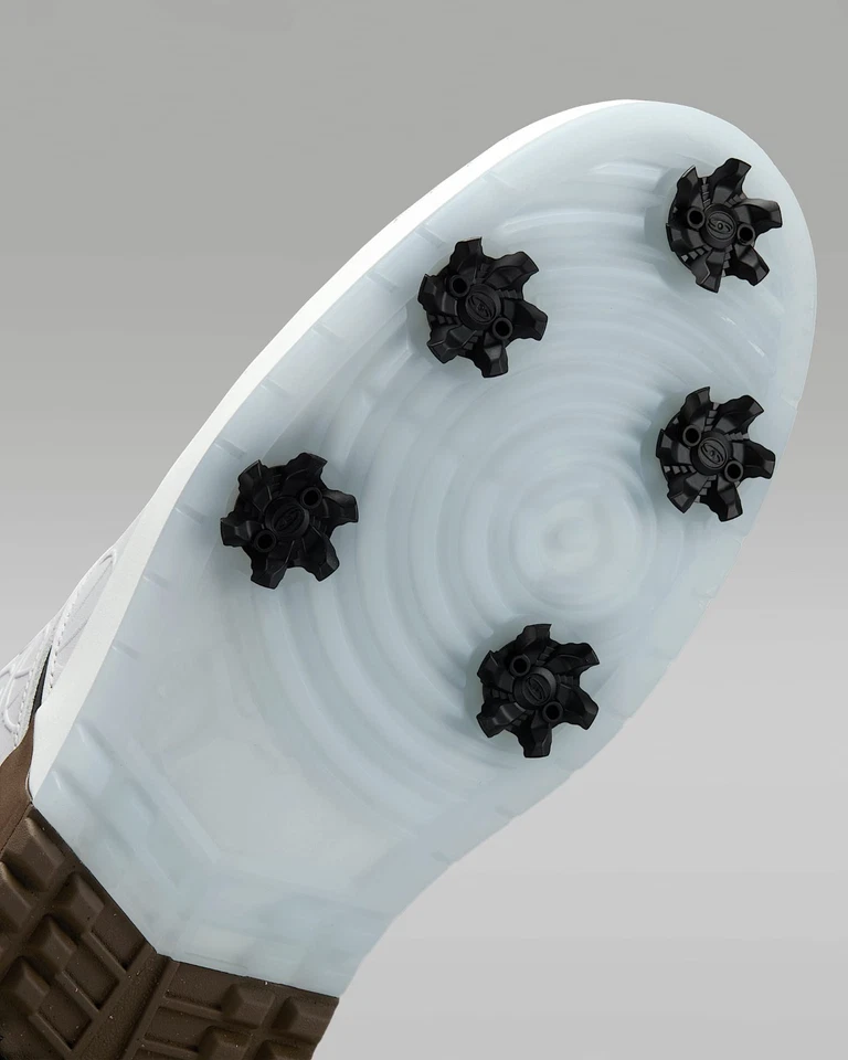 Обувь для гольфа Nike Jordan Nu ретро 1 G - черная/Palomino - FZ4153-005 ускоренная доставка - Изображение 3 из 4