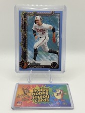 2025 Topps Holiday - Colton Cowser #H157 Holiday Light Blue & White Glitter
