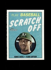 2019 Topps Heritage 1970 Topps Scratch-Offs #3 Khris Davis Oakland Athletics