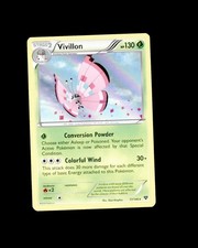 HP XY Base Set Holo Vivillon (Meadow [Pink]) 17/146 on eBay
