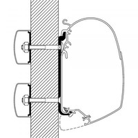 Thule Omnistor 5200/8000/4200 Flat Adapter, 450Cm