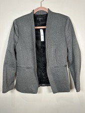J Crew Going-Out Blazer Women's Size 6 Twill Preppy Academia Work Career NWT
