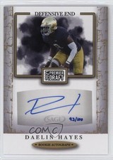2021 Sage Premier Draft Auto Gold 93/100 Daelin Hayes #A51 Auto zi1