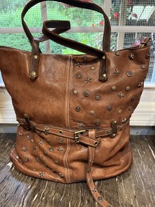 Vintage Genuine Leather Festive Bag Costanza Brown Costanza rota womens brown - Gem main image 4