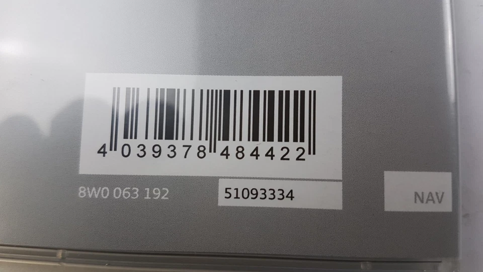 Original AUDI A4 A5 Q5 Freischaltung Navigationsfunktion für Europa 8W0063192 - Bild 2 von 2