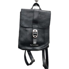 Mini zaino Dr Martens nero modello mini nastro anatra pelle nera misura 11"