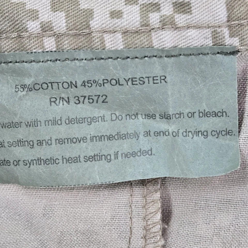 Pantalones Rothco Hombre M Bronceado Carga Digital Camuflaje BDU Botón 32" Entrepierna Foto 3 de 4