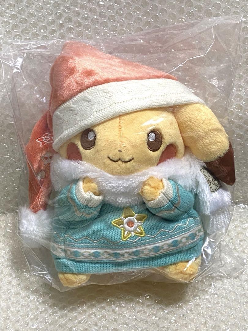 Pikachu Plush Pokémon Christmas Heartwarming Limited Stuffed Toy