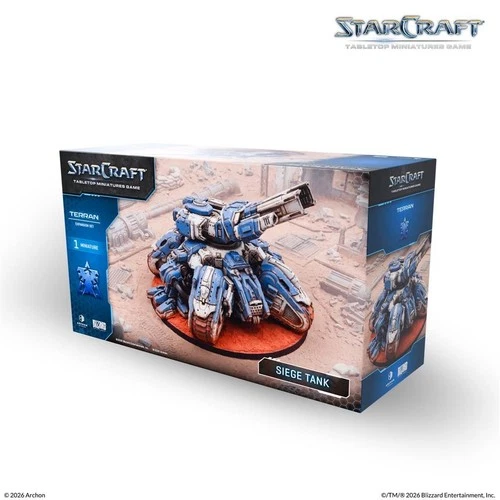 STARCRAFT TERRAN SIEGE TANK EXPANSION SET Oct 5 Pre-Order