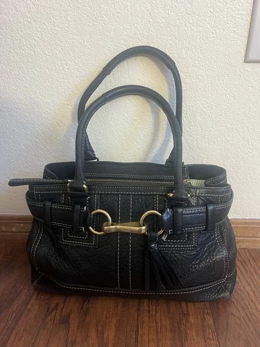Coach Y2K Hamptons Carryall Leather Shoulder Bag, 10212