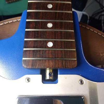 TEISCO Electric Guitar Blue 3 Pickup Tremolo Vintage Style Japan