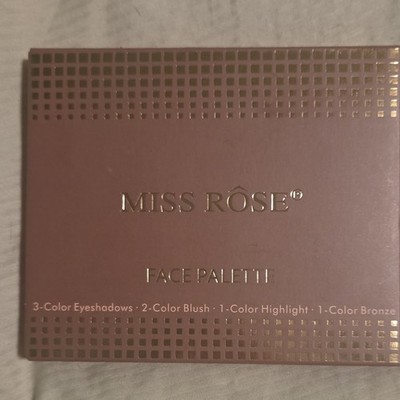 Miss Rose Face Palette 02 7-Color Pressed Powder Set Multicolor