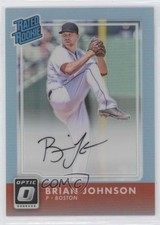 2016 Panini Donruss Optic Carolina Blue 3/15 Brian Johnson #RR-BJ Auto 0c2