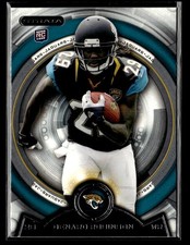 2013 Topps Strata #124 Denard Robinson Rookie Card Jacksonville Jaguars. rookie card picture