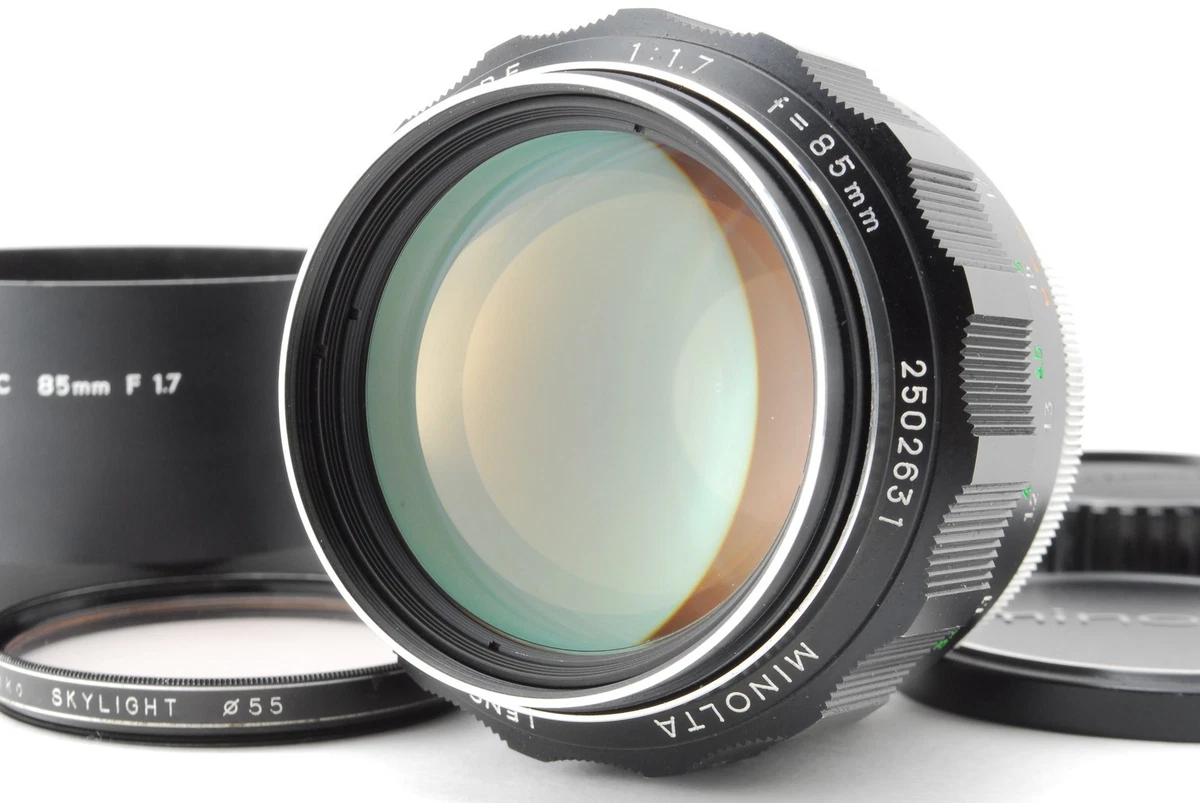 【中古】MINOLTA ミノルタ MC ROKKOR 85mm f/1.7 コニカミノルタ（KONICA MINOLTA） 【中古】MINOLTA ミノルタ MC