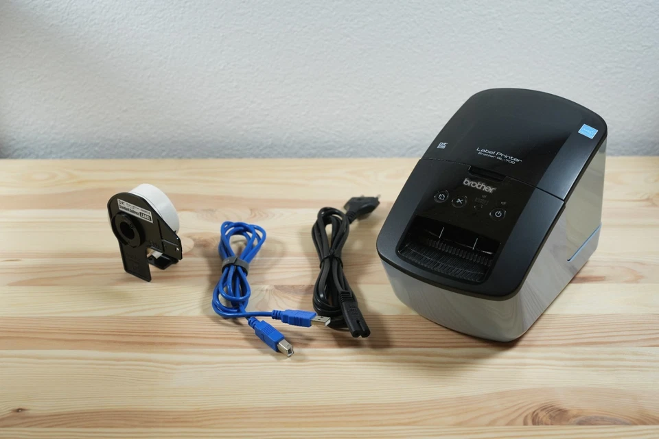 Brother QL-700 Etikettendrucker – voll funktionsfähig, mit OVP - Bild 4 von 4