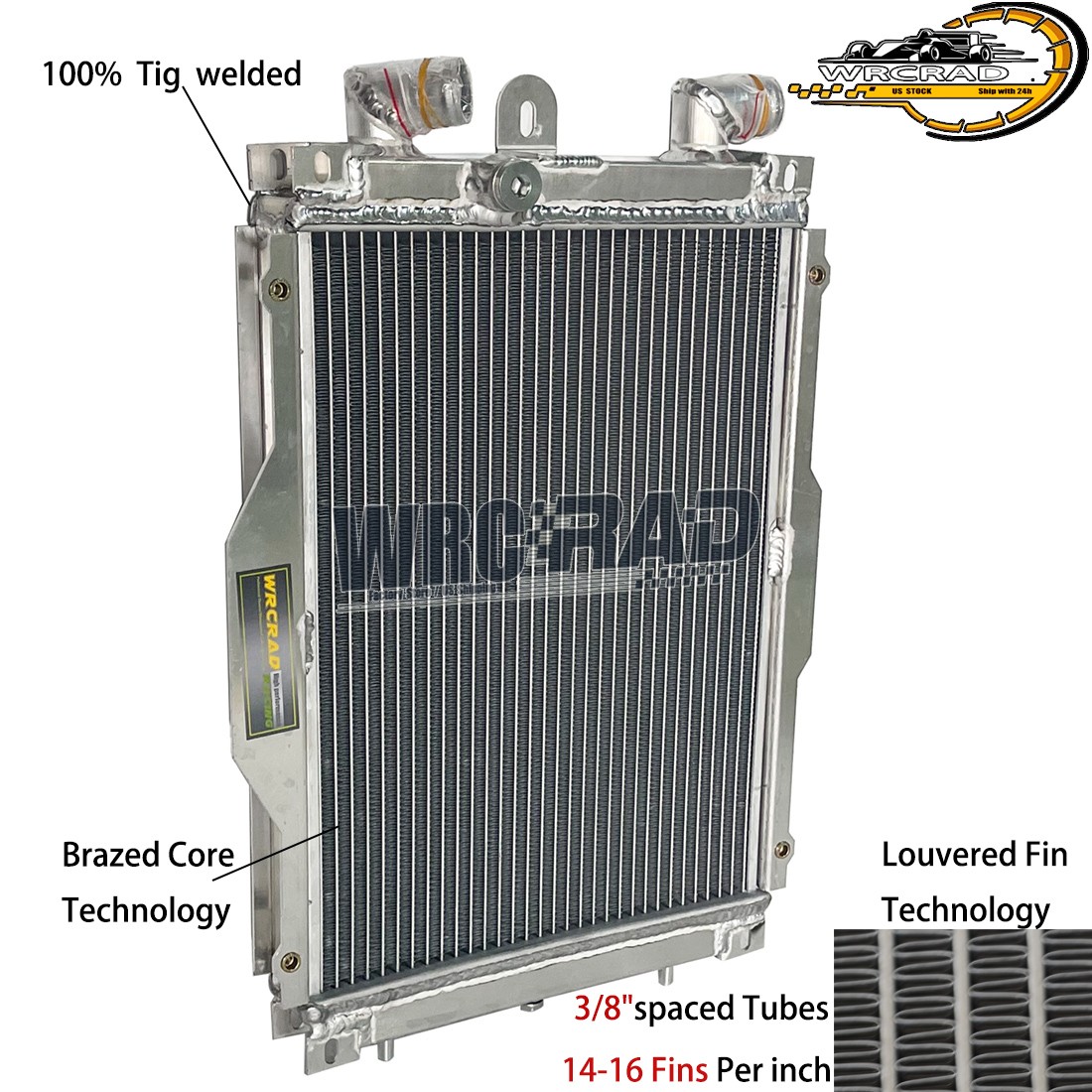 Left Side Aluminum Radiator Fit Ferrari 355 F355 3.5L 1994-1999 1996 OE#807927
