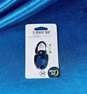 Nite Ize S-Biner 360 SlideLock Dual Carabiner #2 - SBLR2-01-R3RF1