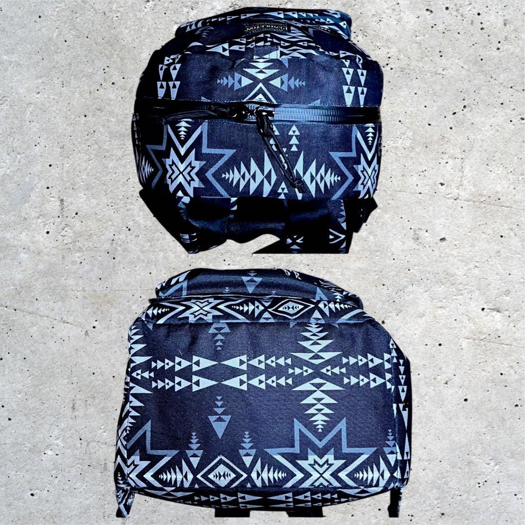 Pendleton x Era Black Polyester Backpack Large Ca… - image 7