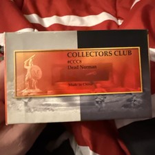 CONTE COLLECTIBLES PEWTER COLLECTORS CLUB VIKINGS  NORMANS CCC8 DEAD NORMAN MIB