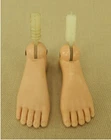 Vintage 1964 Hasbro GI Joe Action Figure Left Foot Right Foot Pair of Feet C7
