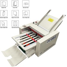 8-mode Automatic folding machine Instruction manual promotional leaflet Folder