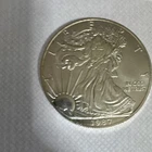 U.S. Mint American Eagle 1987 1 oz .999 Fine Silver Bullion Coin Uncertified
