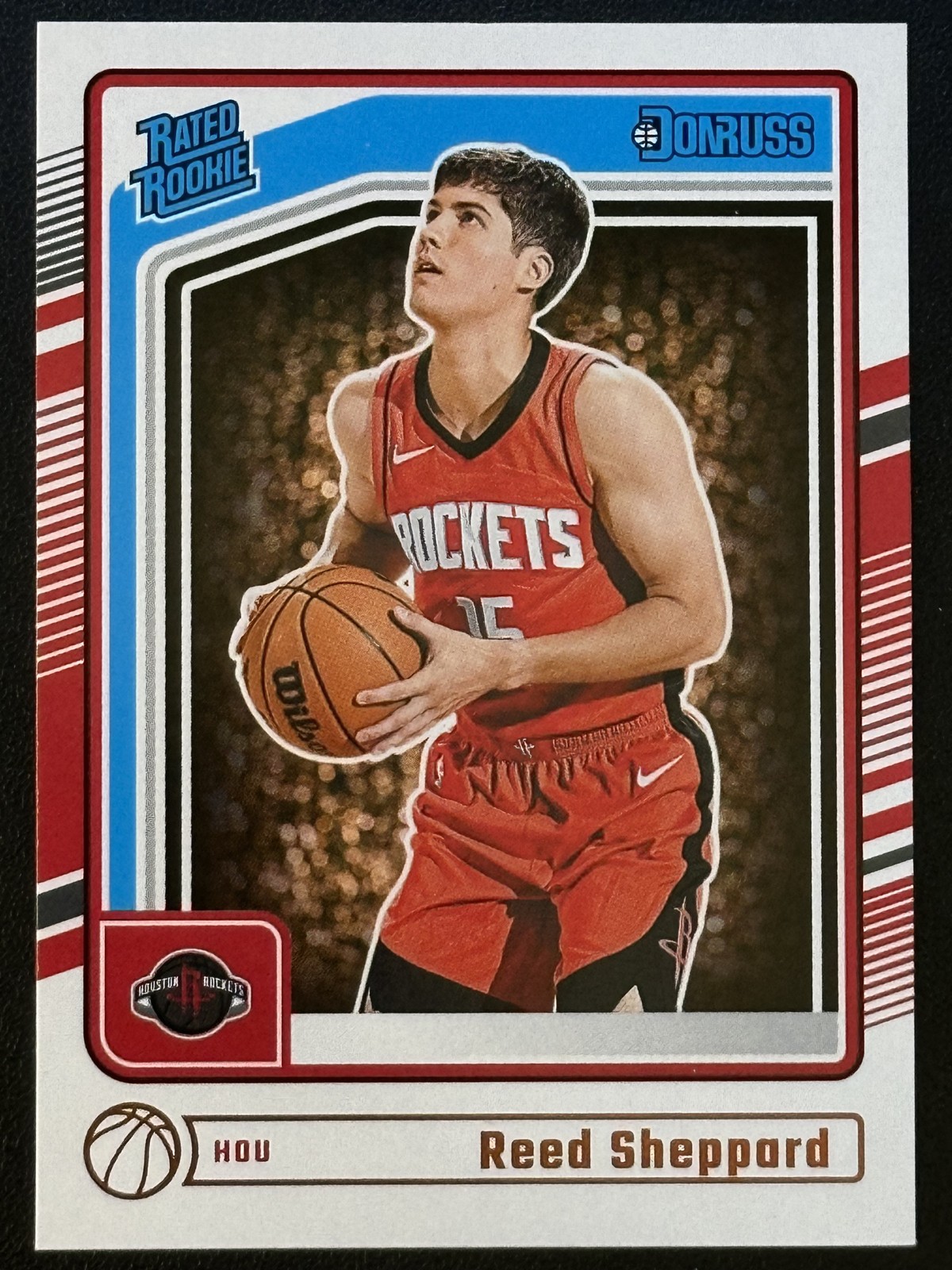 2024-25 Panini Donruss - Rated Rookie Reed Sheppard #202 (RC)