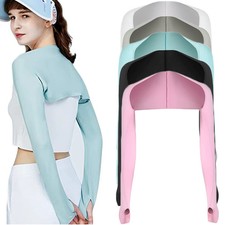 Summer Shawl Arm Sleeves Ice Long Arms Cover Sleeve Breathable Sun Protection Su