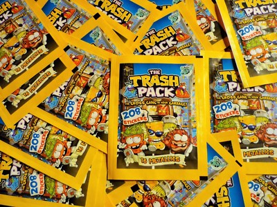 Trash Pack Collection 1 - 1 x 50 Tüten - 250 Sticker Neu Giro Max