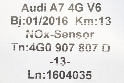 4G0907807D N NOX Sensor Lambdasonde Steuergerät OEM Audi A6 A7 4G 3.0 TDI 13km - Bild 8 von 8