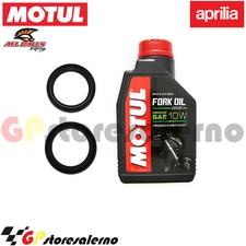 KIT OLIO FORCELLA 10W MOTUL + 17272 KIT PARAOLI ALL BALLS APRILIA 50 RX 2008