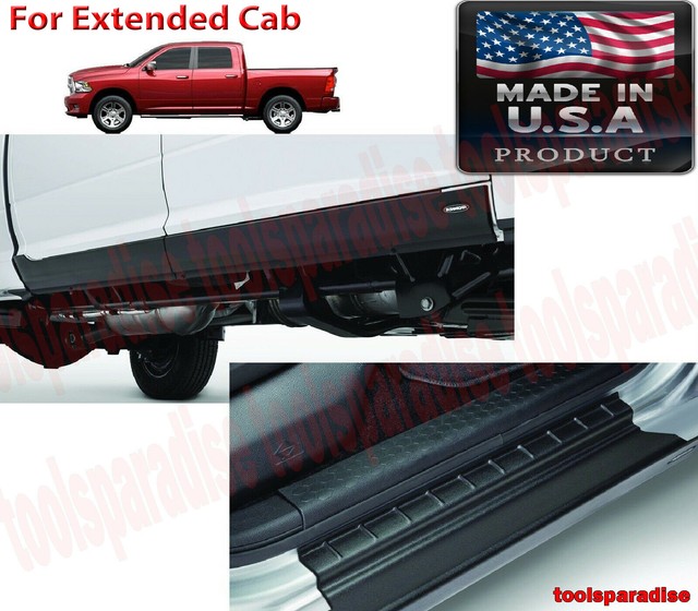 Dodge RAM 1500 Extended Cab 2009 2018 Rocker Panel Protector Guard