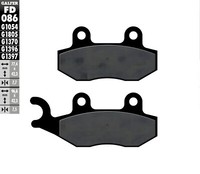 BremsbeläGe Set Galfer 2X FD086G1054 Semi-Metall Vorne 7,7Mm / 7,5Mm FüR Yamaha