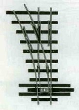 009 (H0E-H0n2.5) Imon (ex-Shinohara) Code 60 L-H Weiche (150mm Radius) SDG760AB