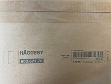 IKEA HAGGEBY Door White 18x20" Kitchen cabinet 602.671.76 New In Box 46x51 cm