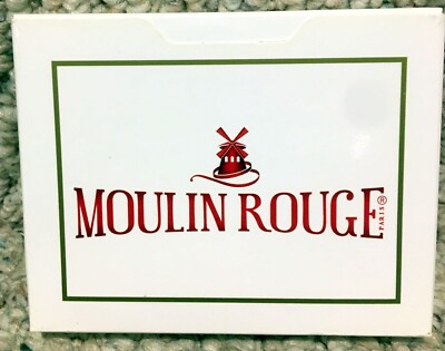Moulin Rouge Paris Sealed, Authentic, 2 Decks, France