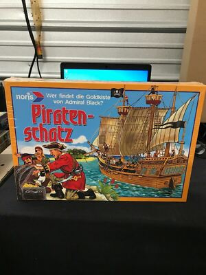 PiratenSchatz Board Game By Noris. German Edition. L14