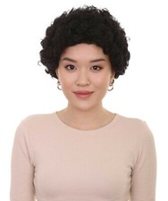 Black Afro Unisex Wig Jumbo Super Size Cosplay Halloween Wig HW-245A