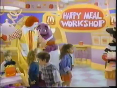 McDonald's 1994 HAPPY BIRTHDAY TRAIN Hook Together Character YOUR