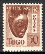 TOGO  1941  Timbre-Taxe  Y&T  N° 26  NEUF **  SANS TRACE DE CHARNIERE