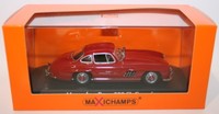 Maxichamps 1/43 Scale Diecast 940039001 Mercedes Benz 300Sl Coupe 1955 Red