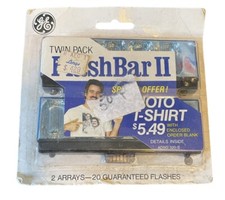 VTG GE Flash Bar II for Polaroid Film Camera 20 Flashes 2 Arrays T-Shirt offer