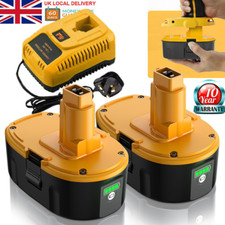 2Pack 18V XRP Battery /Charger for DEWALT DC9096-2 DW9095 DW9096 DC9098 DC9099