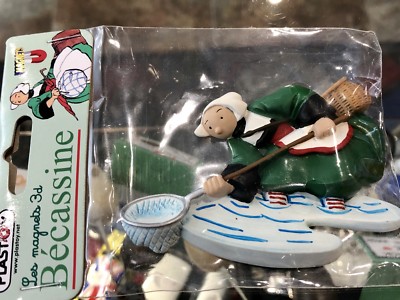 Cartoon 3D Magnet Becassine (Frankreich) hergestellt von Plastoy 2010 KOSTENLOSER VERSAND