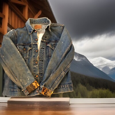 LEVI'S サイズ40 BIG E 70505-0217 60s〜70s Levis Vintage Big E 70505-0217 Denim Jacket Trucker Size 40