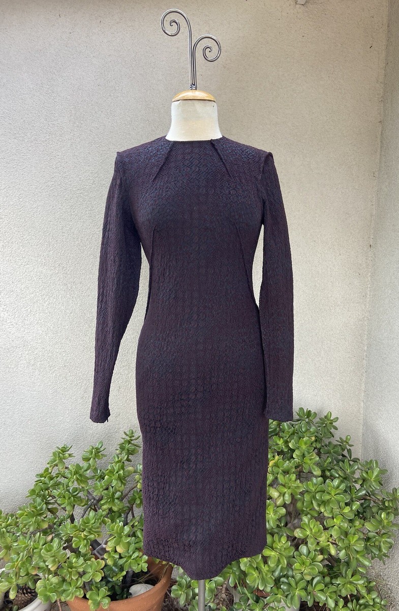 Designer bodycon dress textured Knit XS/S Francesco Scognamilio Italy Designer bodycon dress textured Knit XS/S Francesco Scognamilio Italy