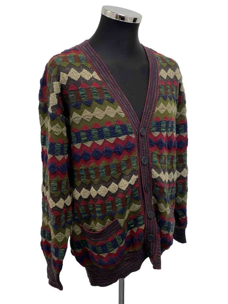 Cardigan Vintage Missoni Maglione Uomo Cardigan Missoni Uomo